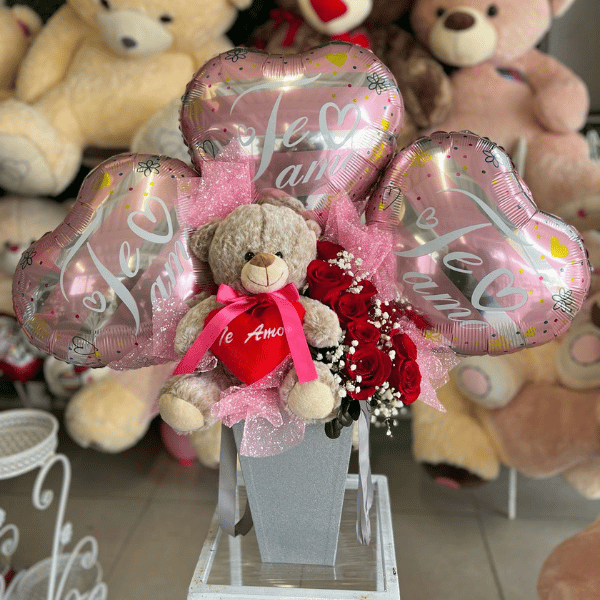 Amor en Rosas y Globos