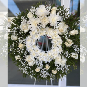 Corona de Paz Blanca