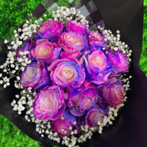 Ramo de rosas lilas