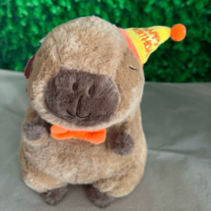 Peluche Carpinchito Feliz Cumpleaños