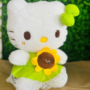 Peluche Kitty con girasol